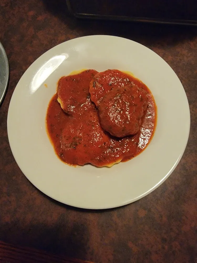 Ravioli with Meatballs or Sausage