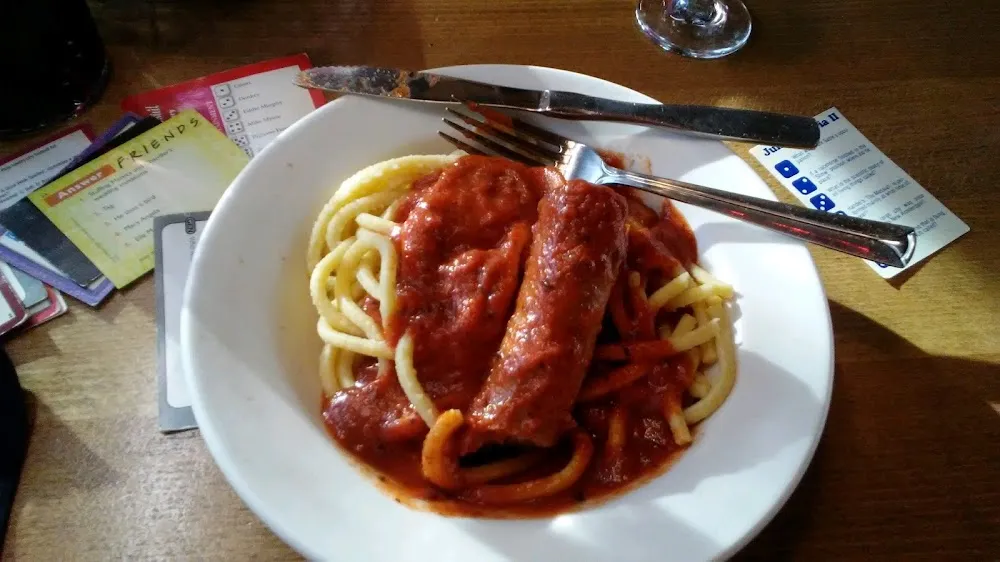Spaghetti and Sausage